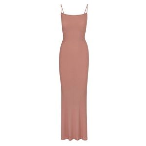 SKIMS Soft Lounge Slip Dress Rose Clay XXS